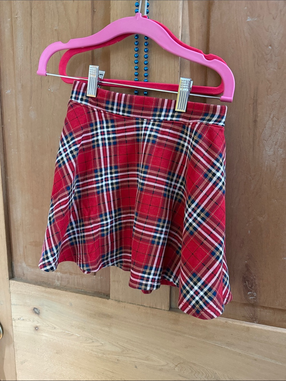 H&M plaid girls skirt